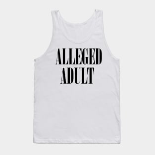 Alleged Adult Tank Top
